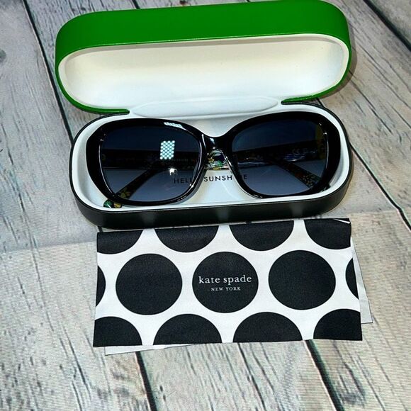 kate spade Accessories - Kate Spade Ellison/F/S 807 Black/Grey Gradient Women's Sunglasses